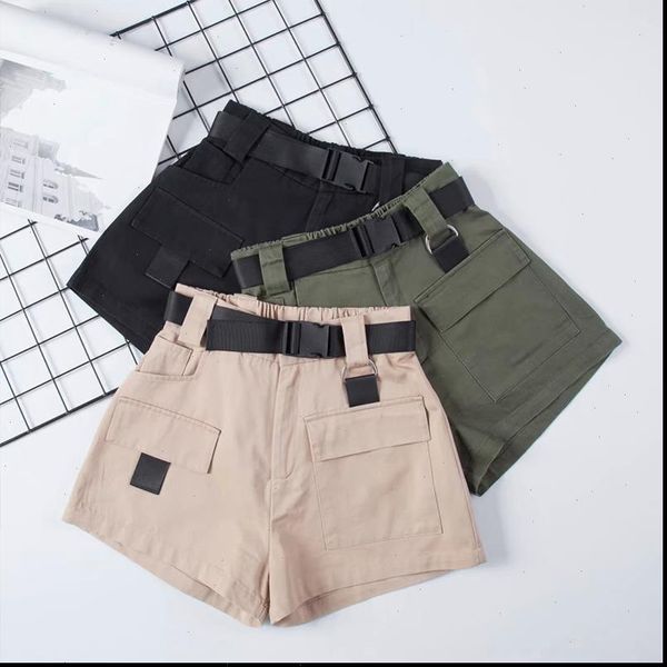 womens short high waist wide leg cargo shorts vintage solid khaki pocket women summer fashion casual clothes, White;black
womens short high waist wide leg cargo shorts vintage solid khaki pocket women summer fashion casual clothes, White;black