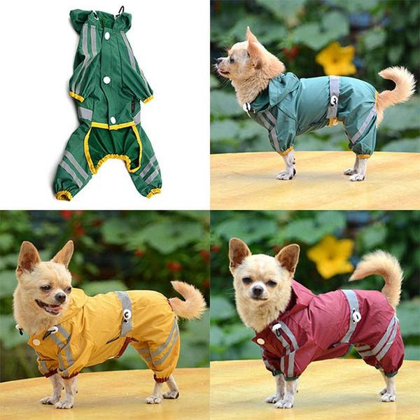 dog apparel pet puppy raincoat clothes glisten bar four feet hoody waterproof rain jackets
dog apparel pet puppy raincoat clothes glisten bar four feet hoody waterproof rain jackets