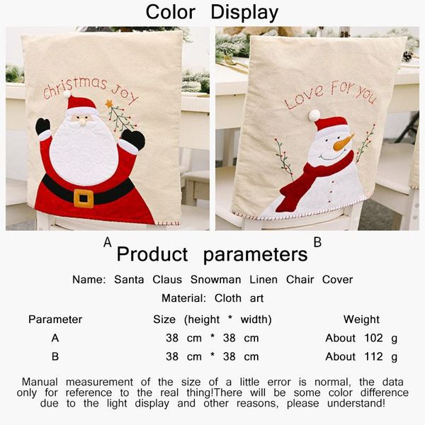 linen christmas party supplies kitchen restaurant holiday comfort printing protective cover dustproof chair home covers
linen christmas party supplies kitchen restaurant holiday comfort printing protective cover dustproof chair home covers