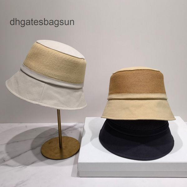 brand cap carves 2022 literary artistic simple straw hat women's spring summer new foldable fisherman's versatile sunscreen sunsha, Blue;gray
brand cap carves 2022 literary artistic simple straw hat women's spring summer new foldable fisherman's versatile sunscreen sunsha, Blue;gray