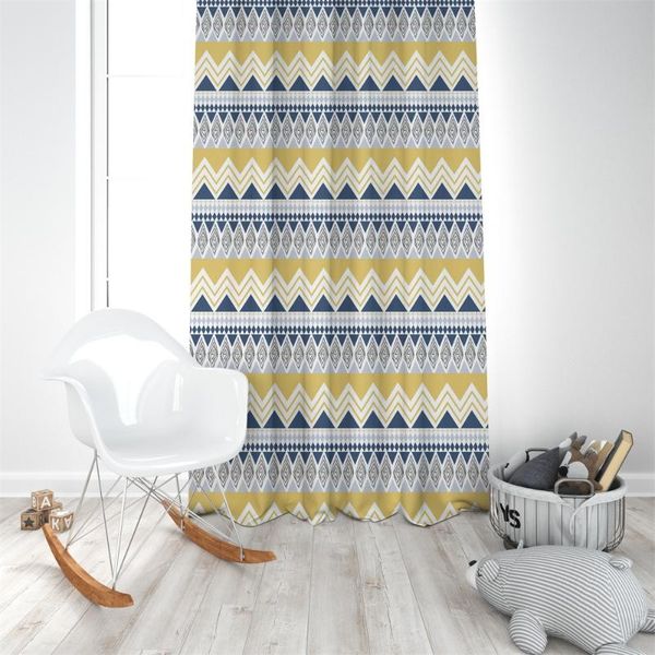 printing fashion geometric yellow blue striped curtain custom made living room polyester smooth material shading & drapes
printing fashion geometric yellow blue striped curtain custom made living room polyester smooth material shading & drapes