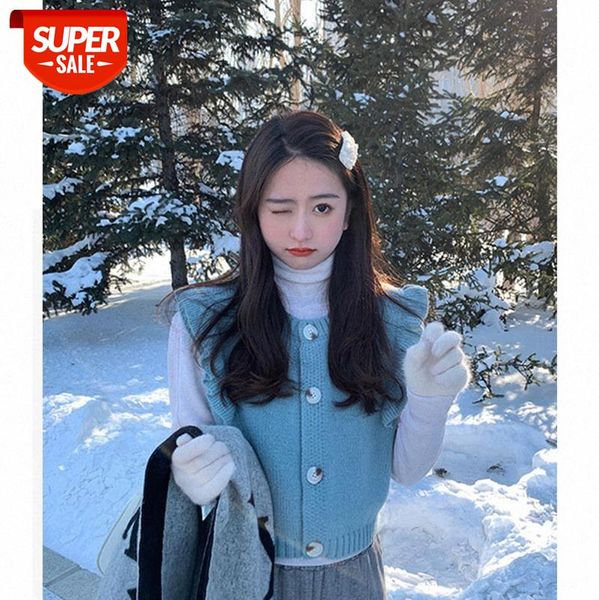 net celebrity with xiaoqing's retro knitted vest women's cardigan wears hannian #gc2s, White
net celebrity with xiaoqing's retro knitted vest women's cardigan wears hannian #gc2s, White