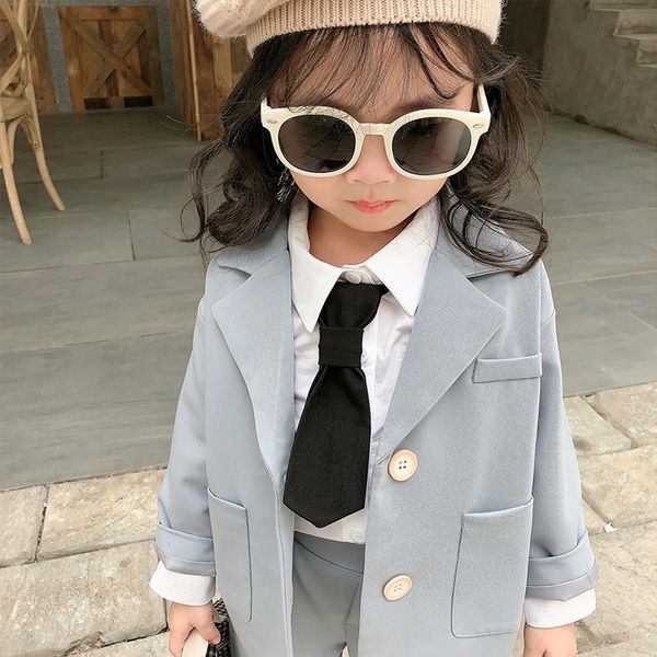 clothing sets korean style spring kids girls 2-pcs suit jacket + pants skirts sweet children outwear clothes e087 h970, White
clothing sets korean style spring kids girls 2-pcs suit jacket + pants skirts sweet children outwear clothes e087 h970, White
