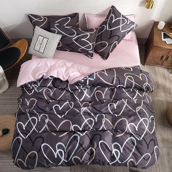 bedding sets home set 3/4pcs flat sheet heart bed linen & pillowcase duvet cover king size bedclothes
bedding sets home set 3/4pcs flat sheet heart bed linen & pillowcase duvet cover king size bedclothes