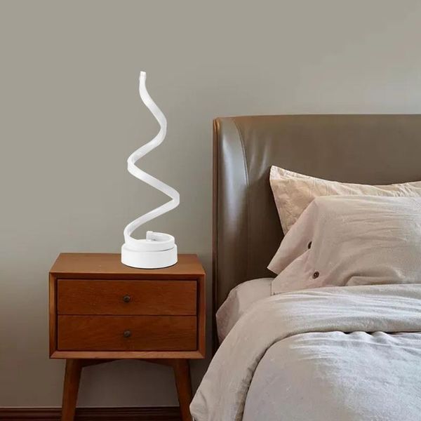 table lamps spirai design led lamp dimmable desk touch button bedside 1.5m cable nightstand for bedroom office
table lamps spirai design led lamp dimmable desk touch button bedside 1.5m cable nightstand for bedroom office