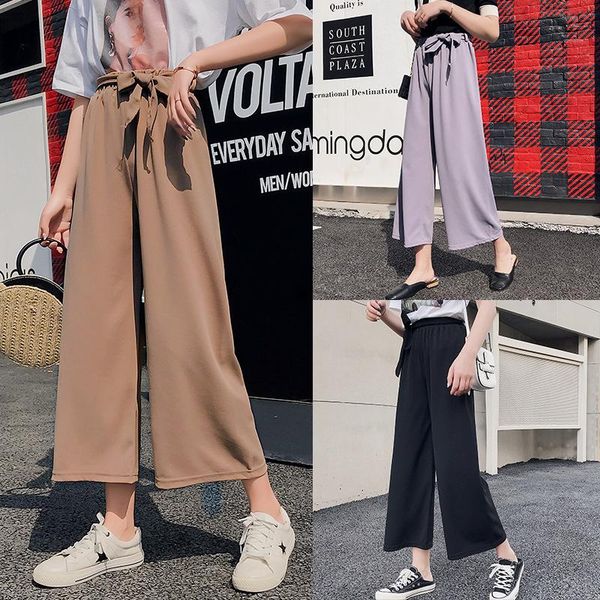 women's pants & capris korean student lady wide leg pant harem drawstring solid color loose trousers streetwear 2021 chiffon high waist, Black;white
women's pants & capris korean student lady wide leg pant harem drawstring solid color loose trousers streetwear 2021 chiffon high waist, Black;white