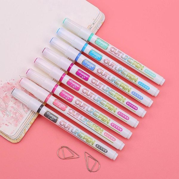 highlighters 8 pieces or 12 pieces/set of soft lined double line cute pen highlighter supplies school creative marker n6j5, Black;red
highlighters 8 pieces or 12 pieces/set of soft lined double line cute pen highlighter supplies school creative marker n6j5, Black;red