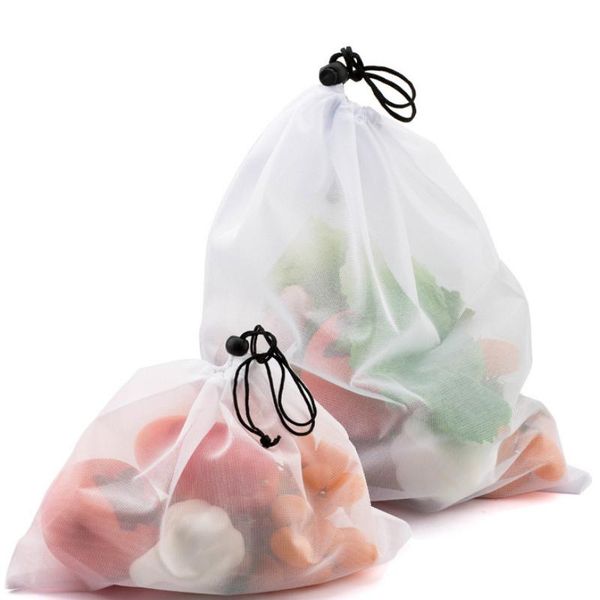 s/ m/l fruit polyester mesh bag sundries storage reusable drawstring pocket pullable wash vegetable shopping white practical bags
s/ m/l fruit polyester mesh bag sundries storage reusable drawstring pocket pullable wash vegetable shopping white practical bags