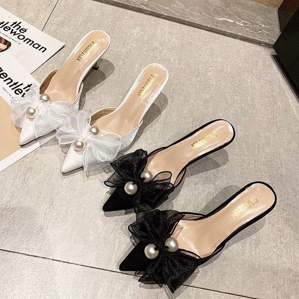 high-heeled shoes lady womens slippers outdoor string bead low pointed toe slides pantofle butterfly-knot cover 2021 thin rome s, Black
high-heeled shoes lady womens slippers outdoor string bead low pointed toe slides pantofle butterfly-knot cover 2021 thin rome s, Black