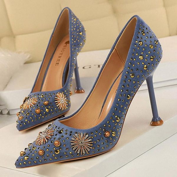 dress shoes bigtree rhinestone women pumps party high heels wedding plus size 43 female stiletto suede, Black
dress shoes bigtree rhinestone women pumps party high heels wedding plus size 43 female stiletto suede, Black