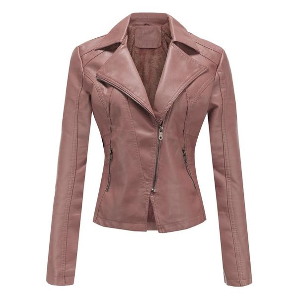women's leather & faux jacket coat women velvet short pu casual black diagonal zipper autumn winter fashion 2021
women's leather & faux jacket coat women velvet short pu casual black diagonal zipper autumn winter fashion 2021