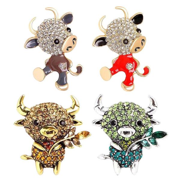 pins, brooches earofcorn 2021 rhinestone lovely cattle women men enamel animal party causal brooch pins gifts, Gray
pins, brooches earofcorn 2021 rhinestone lovely cattle women men enamel animal party causal brooch pins gifts, Gray