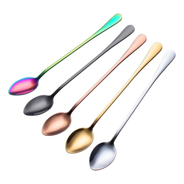 stainless steel spoon long handle pointed tip dessert ice cream coffee cocktail mixing spoons
stainless steel spoon long handle pointed tip dessert ice cream coffee cocktail mixing spoons