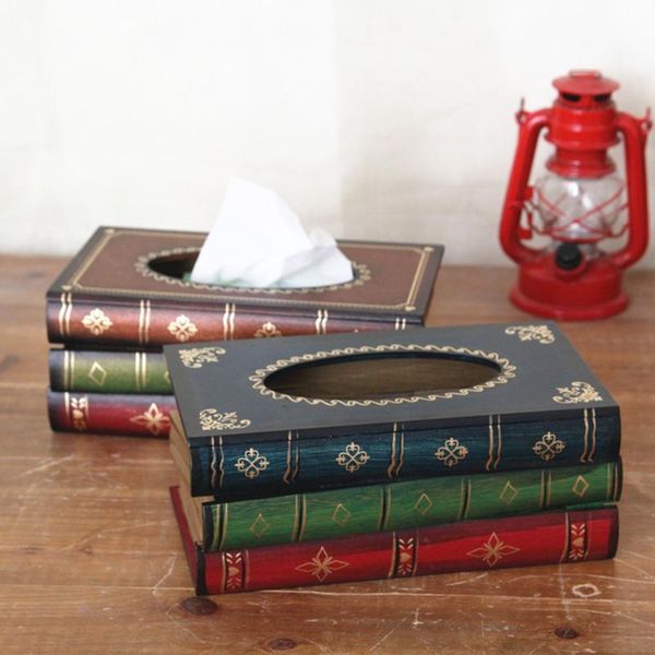 tissue boxes & napkins vintage book-shaped wooden paper box simulation of books crafts large napkin book shape handkerchief case
tissue boxes & napkins vintage book-shaped wooden paper box simulation of books crafts large napkin book shape handkerchief case
