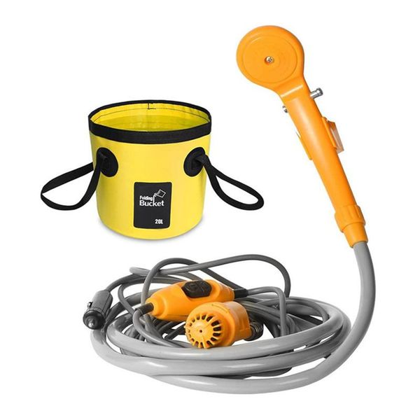 professional spray guns 12v electric pump with 20l bucket set car washer portable camping shower dc travel pet clean plants watering
professional spray guns 12v electric pump with 20l bucket set car washer portable camping shower dc travel pet clean plants watering