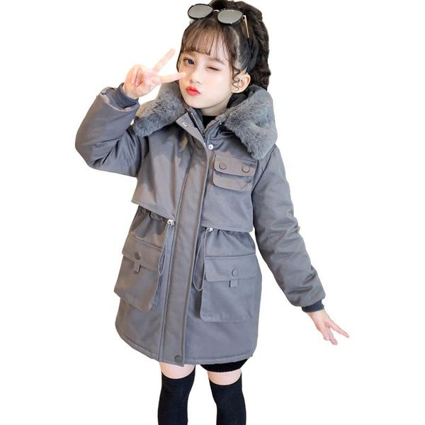 down coat girl children cotton keep warm cotton-padded jacket quilted grey velvet thickening long overcome, Blue;gray
down coat girl children cotton keep warm cotton-padded jacket quilted grey velvet thickening long overcome, Blue;gray