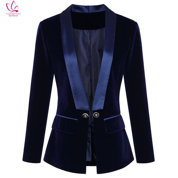 women's suits & blazers women autumn winter and jackets fashion shawl lapel slim velvet suit jacket coat blazer feminino, White;black
women's suits & blazers women autumn winter and jackets fashion shawl lapel slim velvet suit jacket coat blazer feminino, White;black