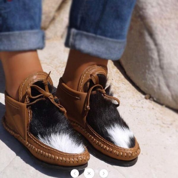 boots autumn and winter fur women pu plush ankle thicken brown leather hair warm botas de mujer 1f3w, Black
boots autumn and winter fur women pu plush ankle thicken brown leather hair warm botas de mujer 1f3w, Black