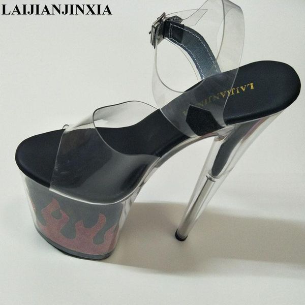 20cm heel gladiator sandals women pvc peep toe super high heels plus size 34- 46 party stage woman platform shoes, Black
20cm heel gladiator sandals women pvc peep toe super high heels plus size 34- 46 party stage woman platform shoes, Black