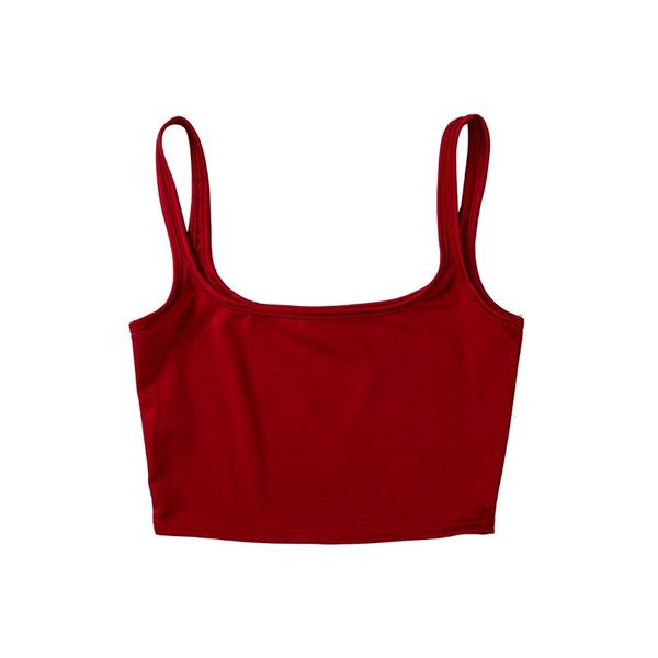women's tanks & camis women solid strappy vest crop summer sleeveless slash neck beach sports tank, White
women's tanks & camis women solid strappy vest crop summer sleeveless slash neck beach sports tank, White