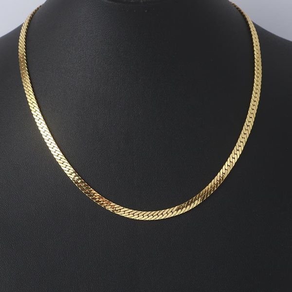 chokers 2021 european and american fashion jewelry wholesale simple, smooth, flat snake bone clavicle chain women's necklace, Golden;silver
chokers 2021 european and american fashion jewelry wholesale simple, smooth, flat snake bone clavicle chain women's necklace, Golden;silver