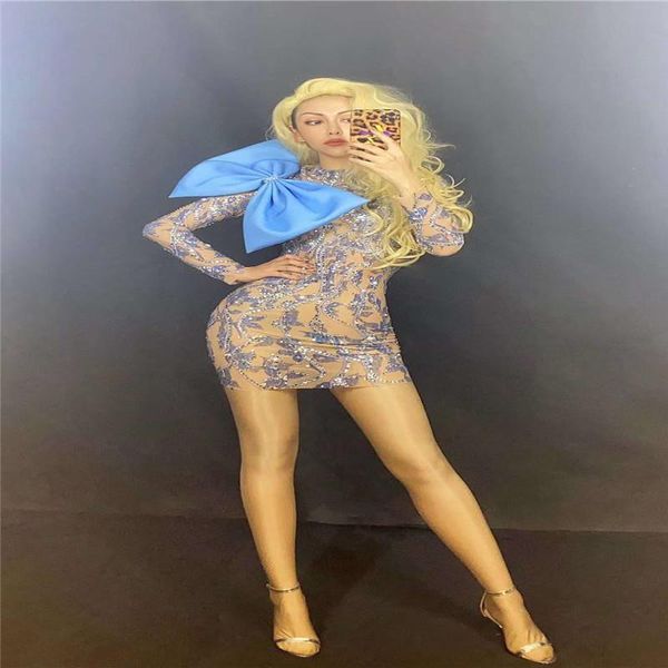 party decoration v97 singer perform pole dance rhinestones evening dress mesh sleeve crystal skirt bow-knot printing siamese pearl clothe
party decoration v97 singer perform pole dance rhinestones evening dress mesh sleeve crystal skirt bow-knot printing siamese pearl clothe