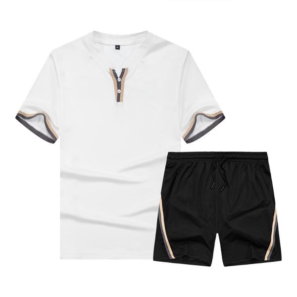 men's tracksuits summer brand tracksuit 2021 men sets short sleeve sportswear suit casual sports t-shirt+shorts 2 pieces set mens, Gray
men's tracksuits summer brand tracksuit 2021 men sets short sleeve sportswear suit casual sports t-shirt+shorts 2 pieces set mens, Gray