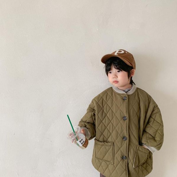 down coat outerwear parkas o-neck collar single breasted solid regular cotton fashion simple cute cool spring autumn children, Blue;gray
down coat outerwear parkas o-neck collar single breasted solid regular cotton fashion simple cute cool spring autumn children, Blue;gray
