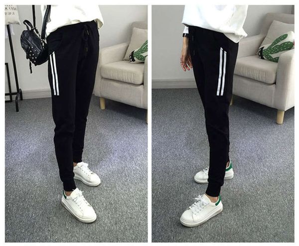 2021 spring ins net red new korean slim casual women's harem pants1, Black;white
2021 spring ins net red new korean slim casual women's harem pants1, Black;white