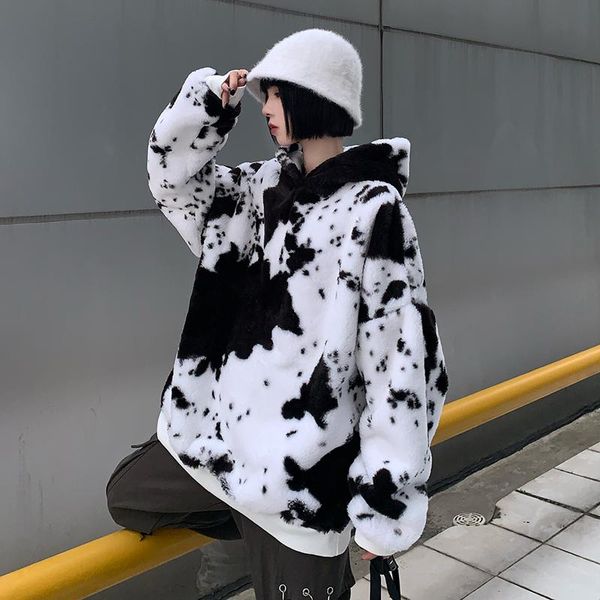 women's hoodies & sweatshirts fall/winter hoodie sweatshirt vintage dark girl street clothing women 2021 korean cow printing long-sleev, Black
women's hoodies & sweatshirts fall/winter hoodie sweatshirt vintage dark girl street clothing women 2021 korean cow printing long-sleev, Black