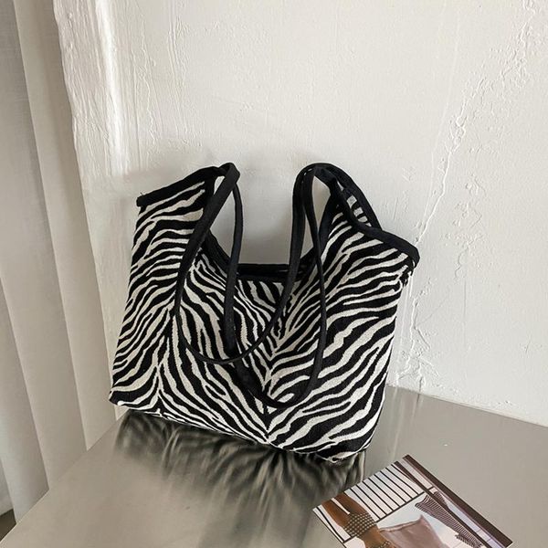 storage bags women's canvas tote purse classic zebra print shoulder bag large capacity handbag ladies fashion shopping
storage bags women's canvas tote purse classic zebra print shoulder bag large capacity handbag ladies fashion shopping