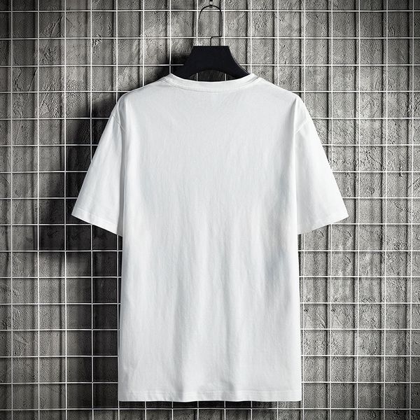 men 2021 new casual short t shirt spring summer men o neck letter fashion high youthful vitality streetwear t shirt m, White;black
men 2021 new casual short t shirt spring summer men o neck letter fashion high youthful vitality streetwear t shirt m, White;black