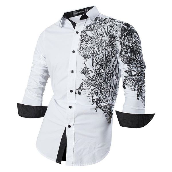 sportrendy men's shirt dress casual long sleeve slim fit fashion dragon stylish jzs048 white2 210331, White;black
sportrendy men's shirt dress casual long sleeve slim fit fashion dragon stylish jzs048 white2 210331, White;black