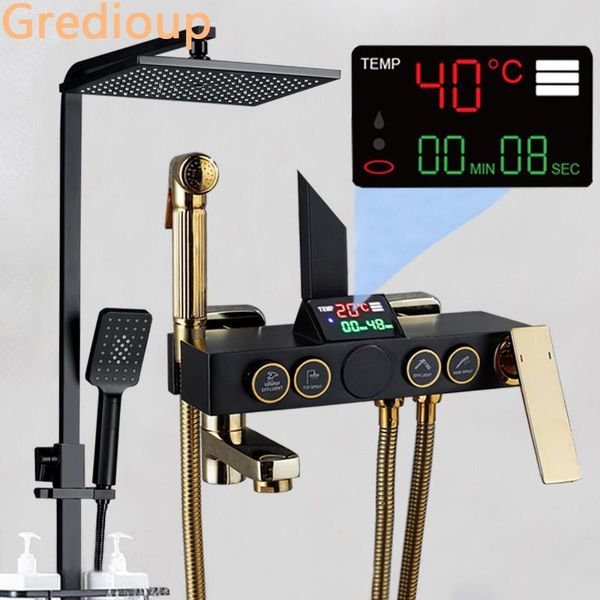 cold shower set bathroom led digital system wall mount black bath faucet spa massage rainfall bathtub tap luxury kit sets
cold shower set bathroom led digital system wall mount black bath faucet spa massage rainfall bathtub tap luxury kit sets