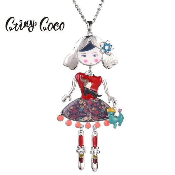 pendant necklaces 2021 arrival cute doll pendants collar statement for women female long fashion choker necklace jewelry accessories, Silver
pendant necklaces 2021 arrival cute doll pendants collar statement for women female long fashion choker necklace jewelry accessories, Silver