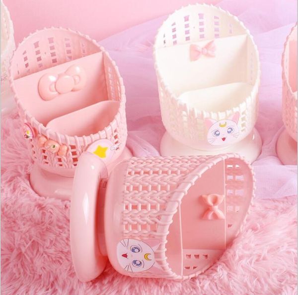 storage boxes & bins fashion 3 grids pink plastic box cute cat deskpen holder jewelry cosmetic remote control sundries
storage boxes & bins fashion 3 grids pink plastic box cute cat deskpen holder jewelry cosmetic remote control sundries