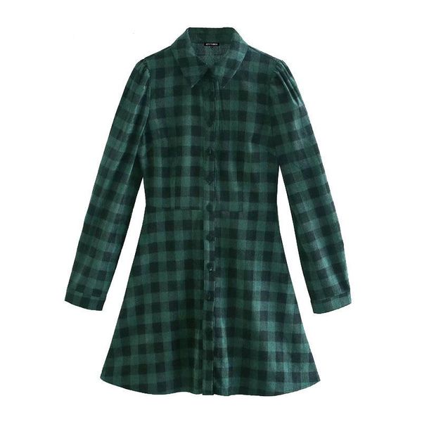 casual dresses women chic fashion button-up plaid mini corduroy shirt dress vintage lapel collar long sleeve female mujer, Black;gray
casual dresses women chic fashion button-up plaid mini corduroy shirt dress vintage lapel collar long sleeve female mujer, Black;gray