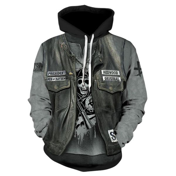 men's hoodies & sweatshirts long sleeve 3d pullover hoodie 2021 skull print punk hip hop rock fake two-piece heavy metal men and women, Black
men's hoodies & sweatshirts long sleeve 3d pullover hoodie 2021 skull print punk hip hop rock fake two-piece heavy metal men and women, Black