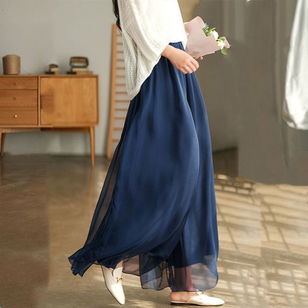 women's pants & capris chiffon wide leg for women summer solid color casual elastic high waist trousers loose female thin oversize, Black;white
women's pants & capris chiffon wide leg for women summer solid color casual elastic high waist trousers loose female thin oversize, Black;white
