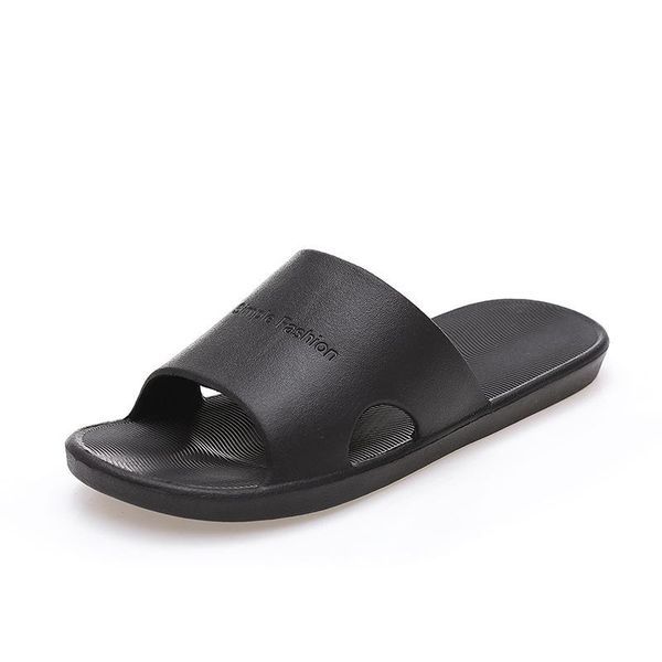 marketing couples home slippers simple candy color non slip women shoes men el bathroom slides flip flops, Black
marketing couples home slippers simple candy color non slip women shoes men el bathroom slides flip flops, Black
