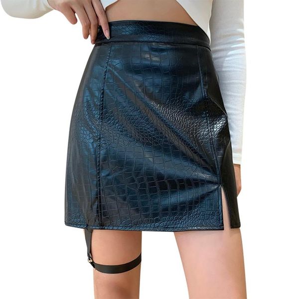 skirts women high waist skirt crocodile print leather skinny mini female outdoor streetwear, Black
skirts women high waist skirt crocodile print leather skinny mini female outdoor streetwear, Black