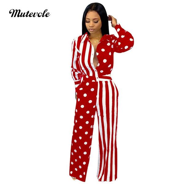 women's jumpsuits & rompers mutevole women long sleeve polka dot stripe jumpsuit casual wide leg patchwork button turn down collar part, Black;white
women's jumpsuits & rompers mutevole women long sleeve polka dot stripe jumpsuit casual wide leg patchwork button turn down collar part, Black;white