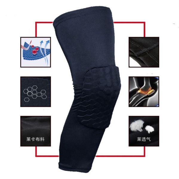 elbow & knee pads breathable sports football basketball honeycomb brace leg sleeve calf compression support protection, Black;gray
elbow & knee pads breathable sports football basketball honeycomb brace leg sleeve calf compression support protection, Black;gray