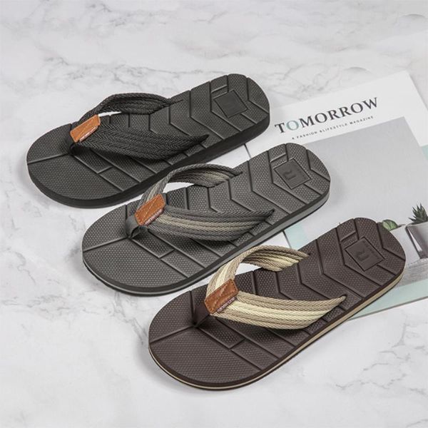 slippers summer men drainage non-slip flip flops beach slides shoes outdoor comfort chanclas hombre big size 40-50, Black
slippers summer men drainage non-slip flip flops beach slides shoes outdoor comfort chanclas hombre big size 40-50, Black