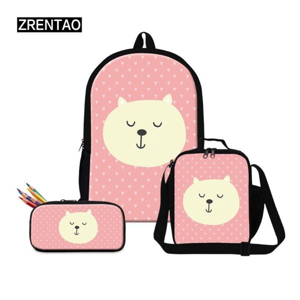 backpack zrentao children polyester school for girls cartoon animal 3pcs\set mochilas +pencil case+cooler bag fashion bags
backpack zrentao children polyester school for girls cartoon animal 3pcs\set mochilas +pencil case+cooler bag fashion bags