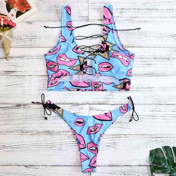 women's swimwear women bikini set two pieces swimsuit bather african thong bikini lace up biquini bathing suit female 2792 ou, White;black
women's swimwear women bikini set two pieces swimsuit bather african thong bikini lace up biquini bathing suit female 2792 ou, White;black