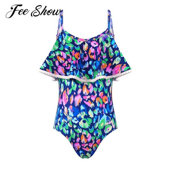 one-pieces kids girls one-piece swimwear swimming jumpsuit adjustable straps ruffle trim print bodysuit beach pool bathing suit, Black
one-pieces kids girls one-piece swimwear swimming jumpsuit adjustable straps ruffle trim print bodysuit beach pool bathing suit, Black