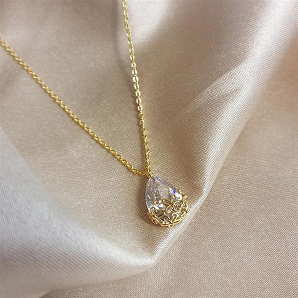 pendant necklaces shangzhihua korean fashion necklace, women for sculpted water drop choker, clavicle chain 2021 jewelry, Silver
pendant necklaces shangzhihua korean fashion necklace, women for sculpted water drop choker, clavicle chain 2021 jewelry, Silver