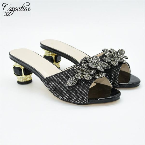 dress shoes wonderful black high heel slipper with stones ,heel height 6.5cm, 678-4 ,
dress shoes wonderful black high heel slipper with stones ,heel height 6.5cm, 678-4 ,