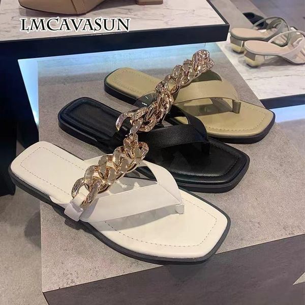 sandals lmcavasun small women's shoes 2021 square-toe metal chain flip-flops flat-bottomed simple strap, Black
sandals lmcavasun small women's shoes 2021 square-toe metal chain flip-flops flat-bottomed simple strap, Black